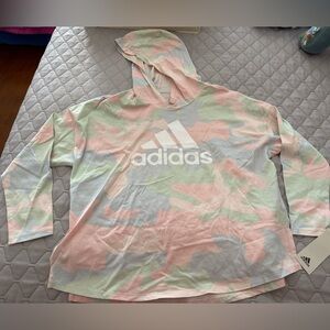 Adidas light hoddie for girls
